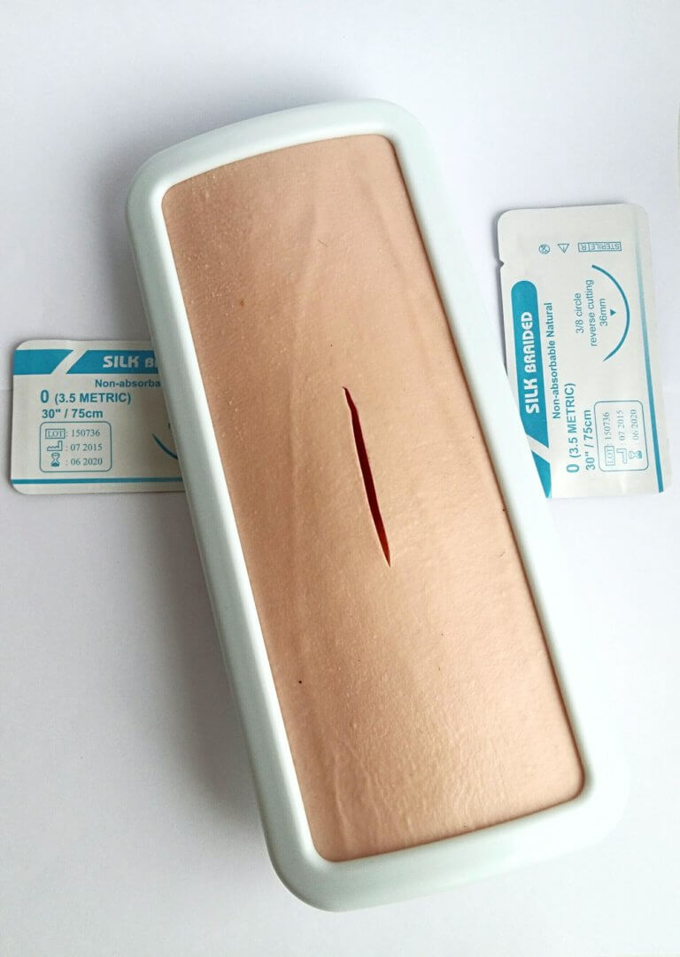 Hautnahpad zum üben- Geschenk für Medizinstudent